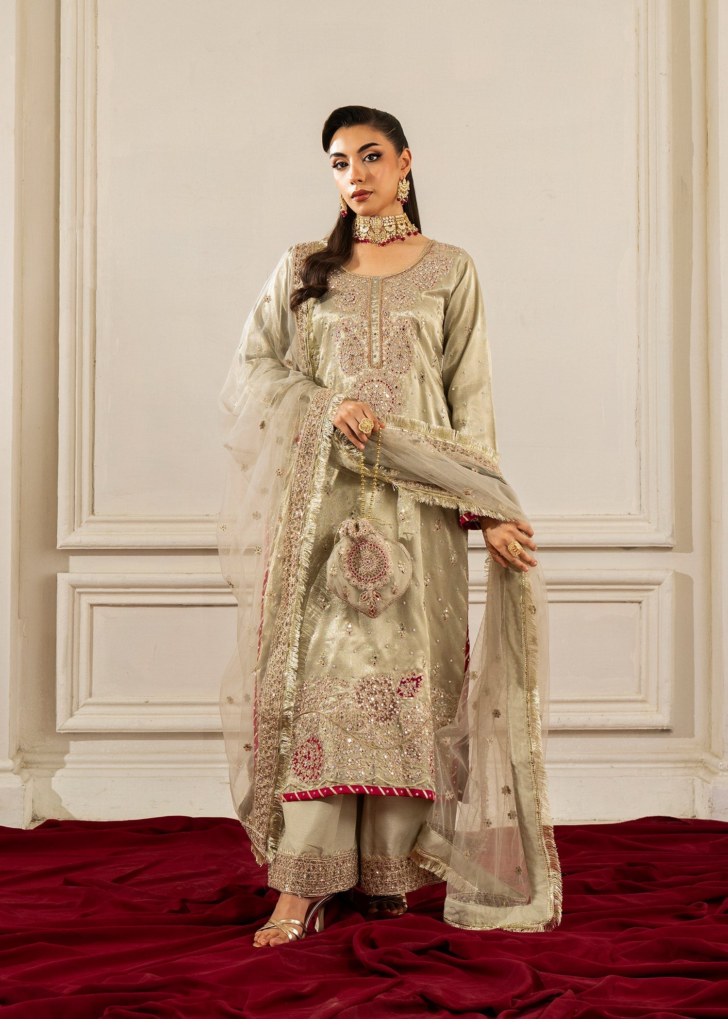 Haseens Official Saniya Women 4pcs