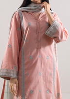 Saya Luxury Pret Embroidered Cotton Jacquard Stitched W3LP 078 Women 3pcs