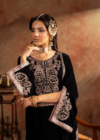 Kross Kulture Single Embroidered Velvet Shirt Women 1pcs