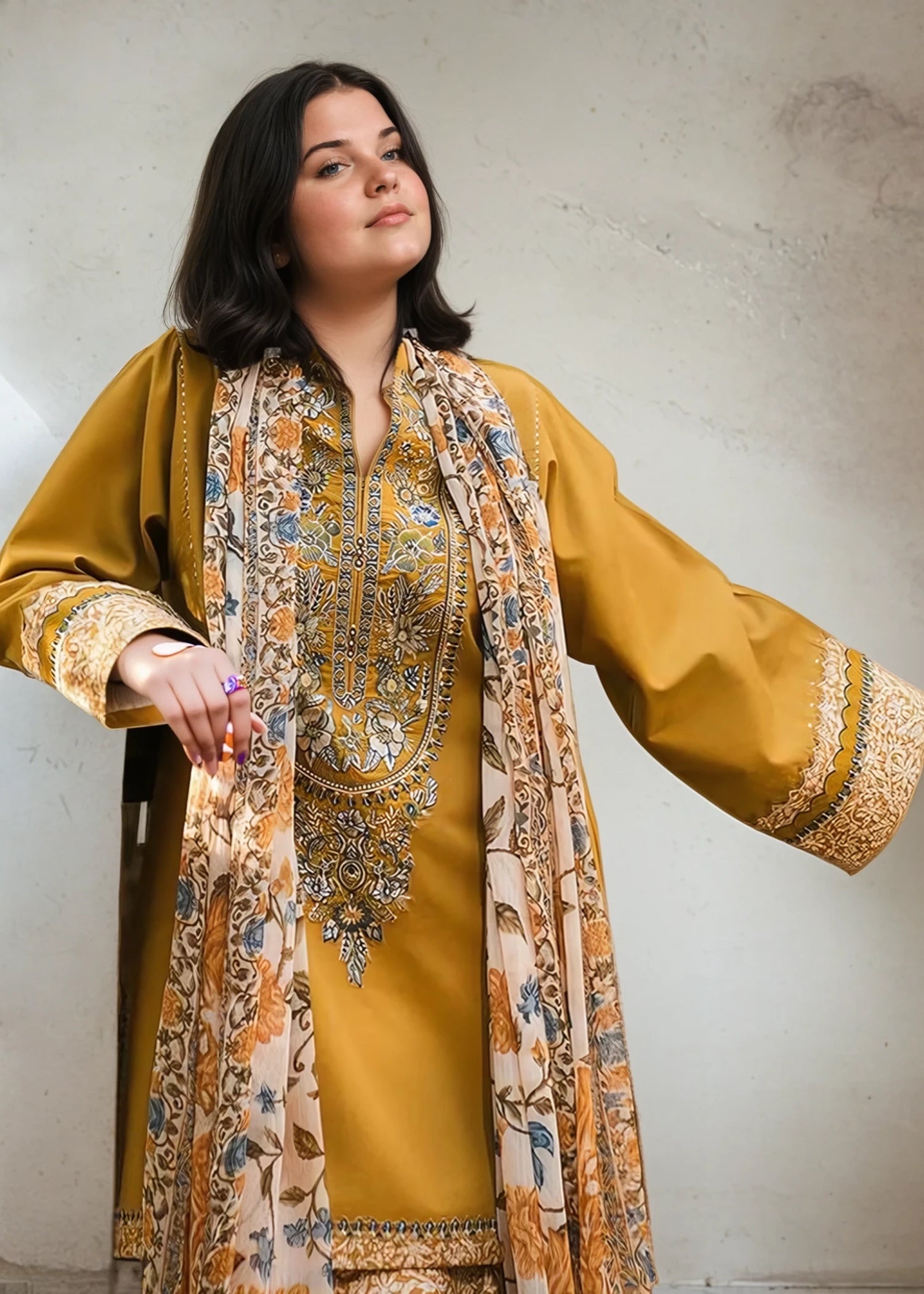 Chaudhary Arts Aura Dress Women 3pcs