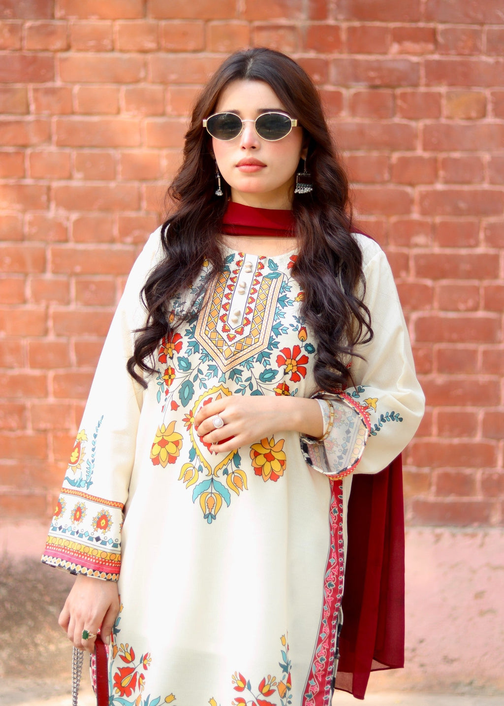 Gulposh Neeon (Digital Printed ) Women 2pcs