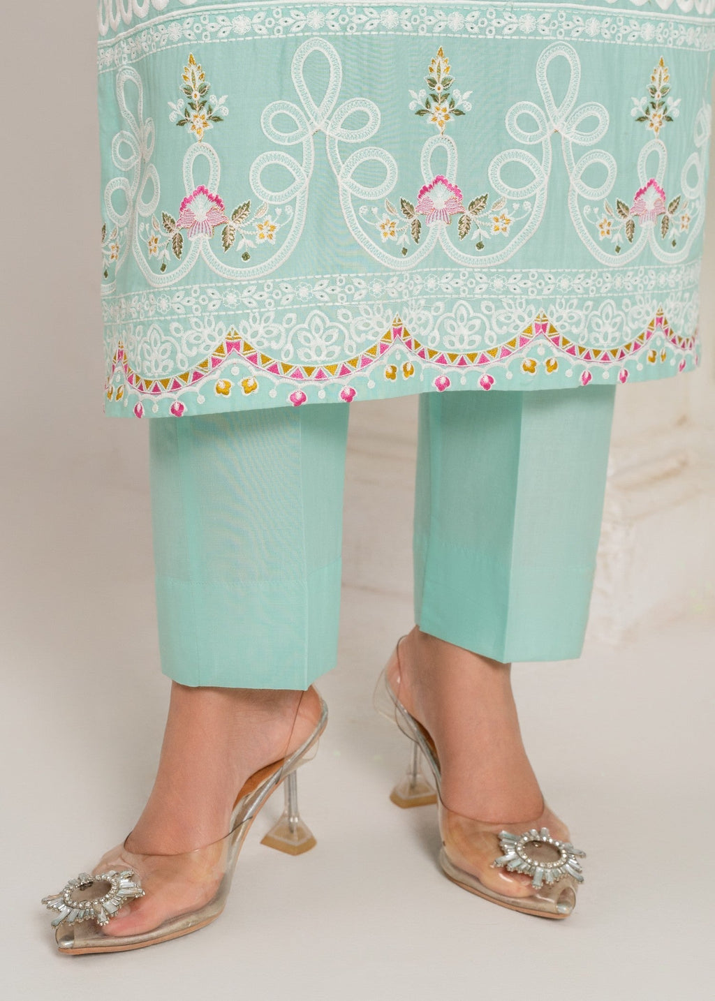 Sahibas By Mirza Sahibaan Aqua Women 3pcs