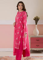 Zellbury WPS2532137 Shocking Pink Women 3pcs