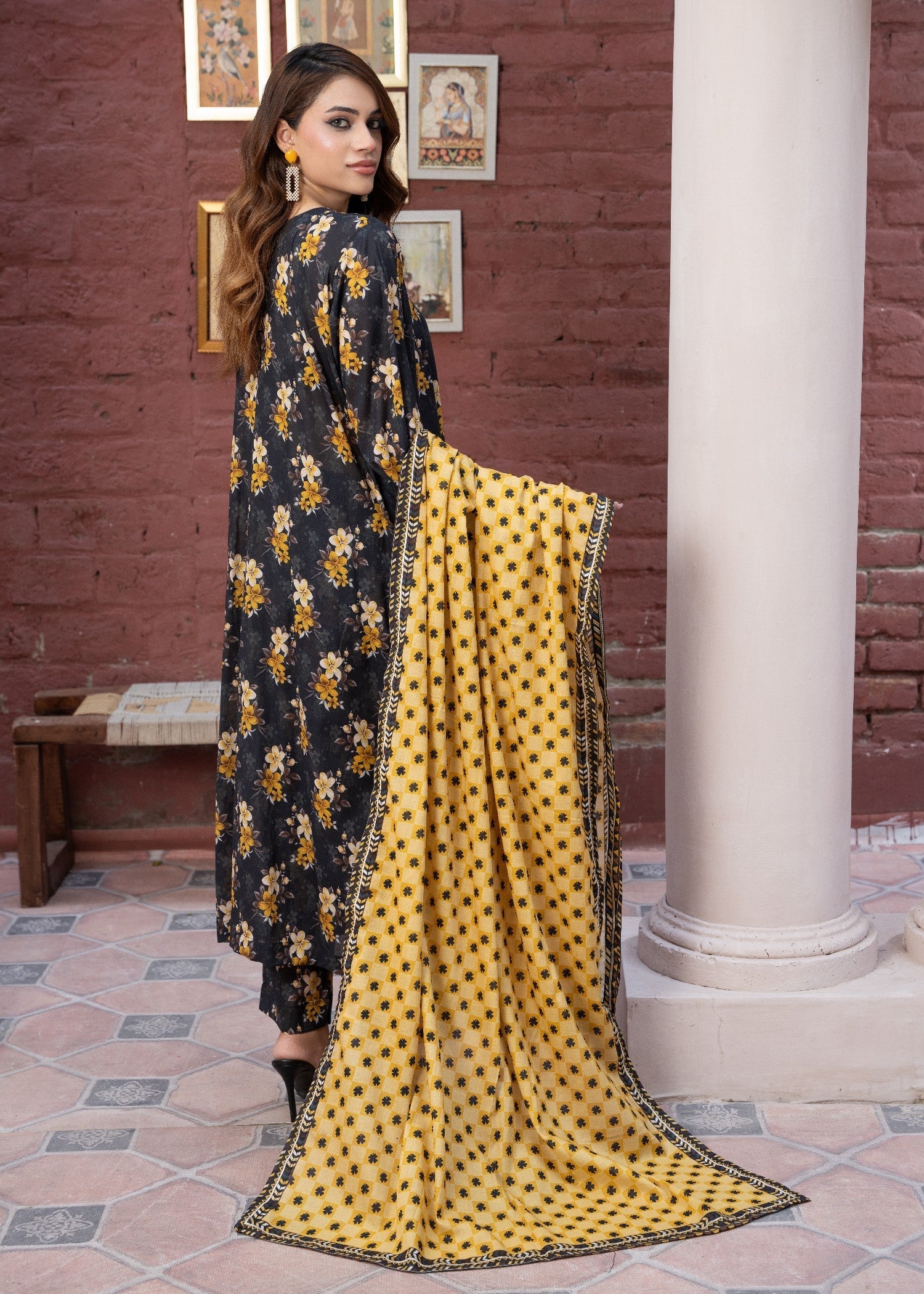 Zeenat & Zoha RANG Women 3pcs