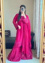 Four Season Boutique AABROOH HOTPINK Women 3pcs