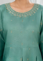 Alfatah Pret Embroidered Raw Silk ZAUQ S25 0201 Women 3pcs