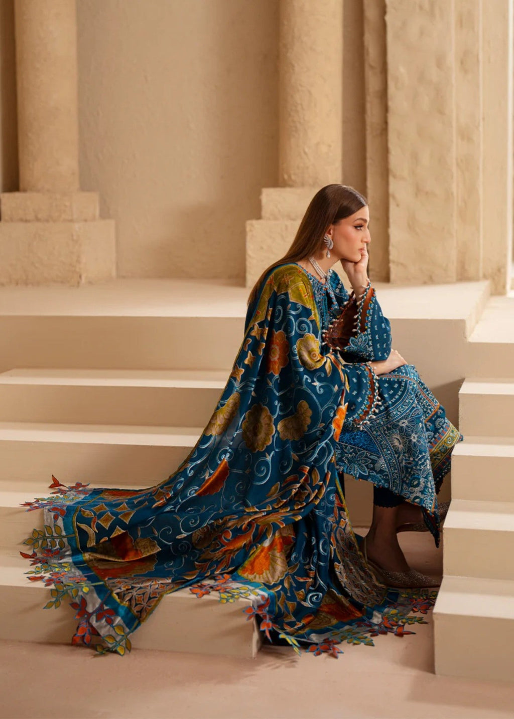 Bin Ilyas 166 A | Kotrai Stitched Women 3pcs