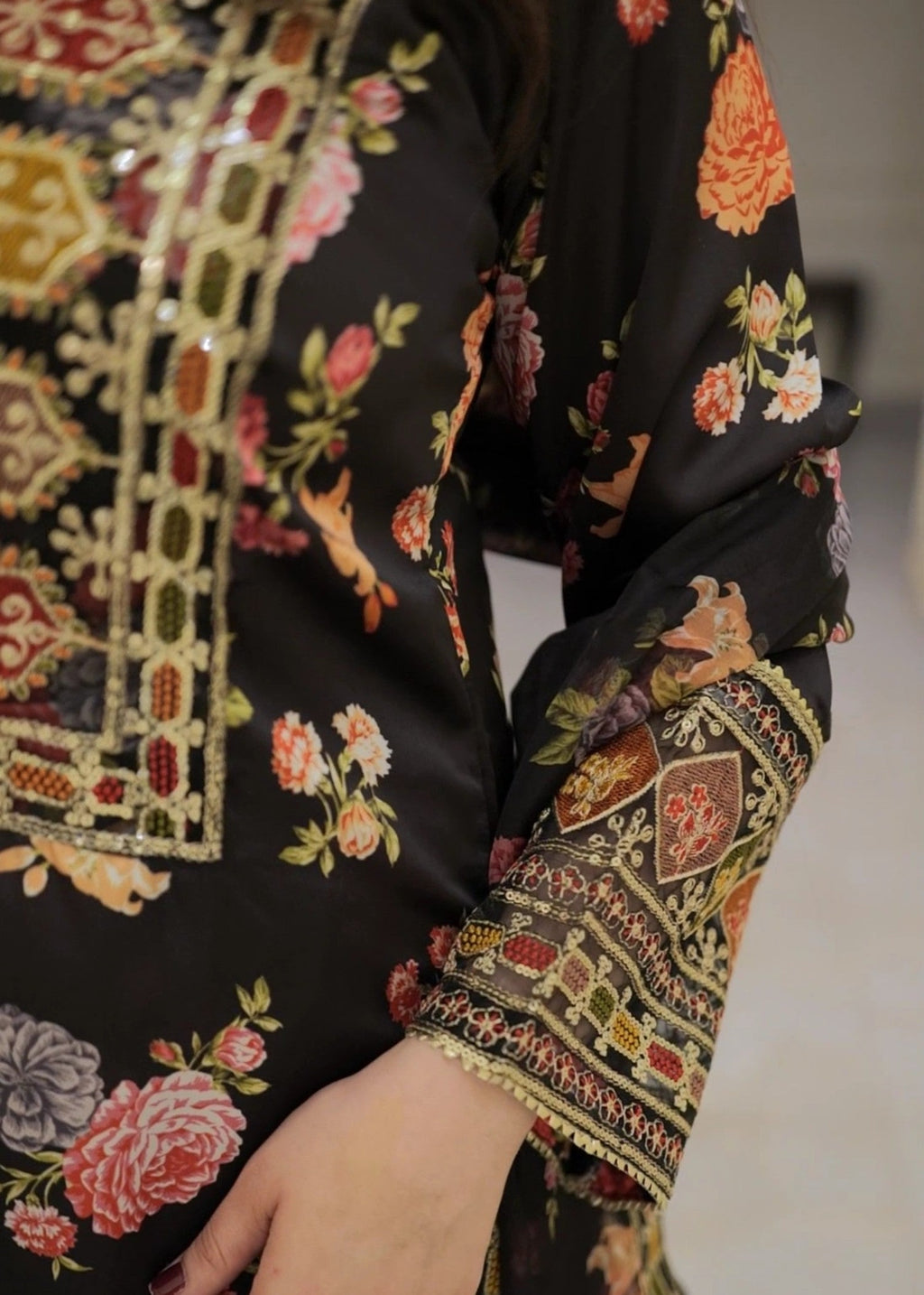 Tehzeeb Libas CHANDNI EMBROIDERED Women 3pcs