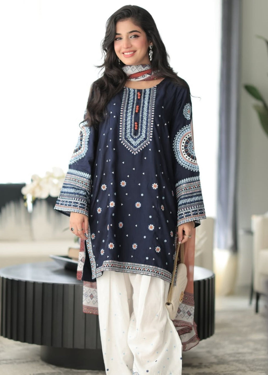 Tehzeeb Libas DASTAAN EMBROIDERY Women 3pcs