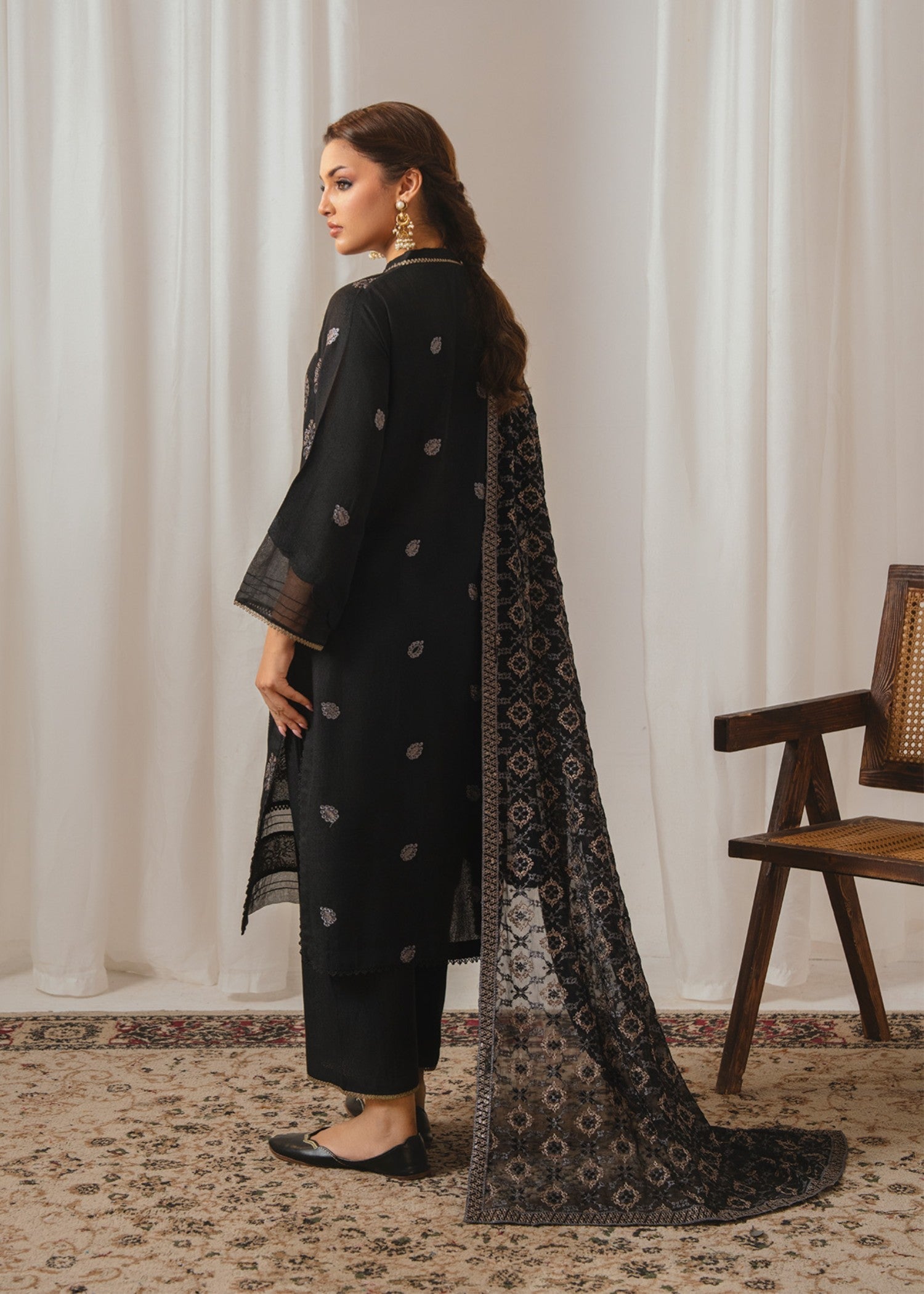 Zoya&Zafar Sundar Saffron Women 3pcs