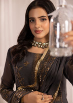 Alyssa GREY SUIT ALN15 Women 3pcs