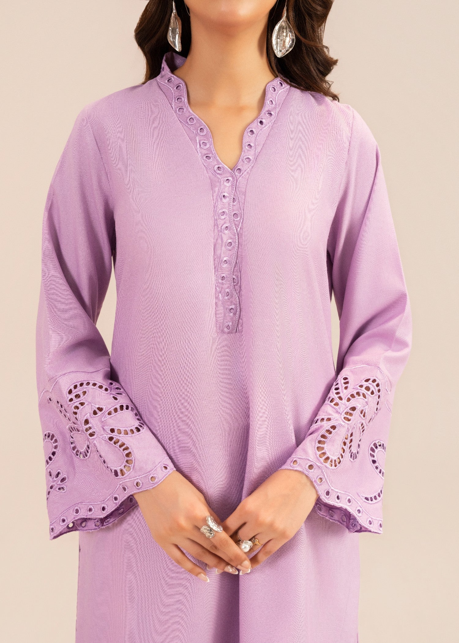Sahibas By Mirza Amla Purple Women 2pcs