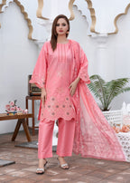 Araish DASTAK STITCHED SUIT Women 3pcs