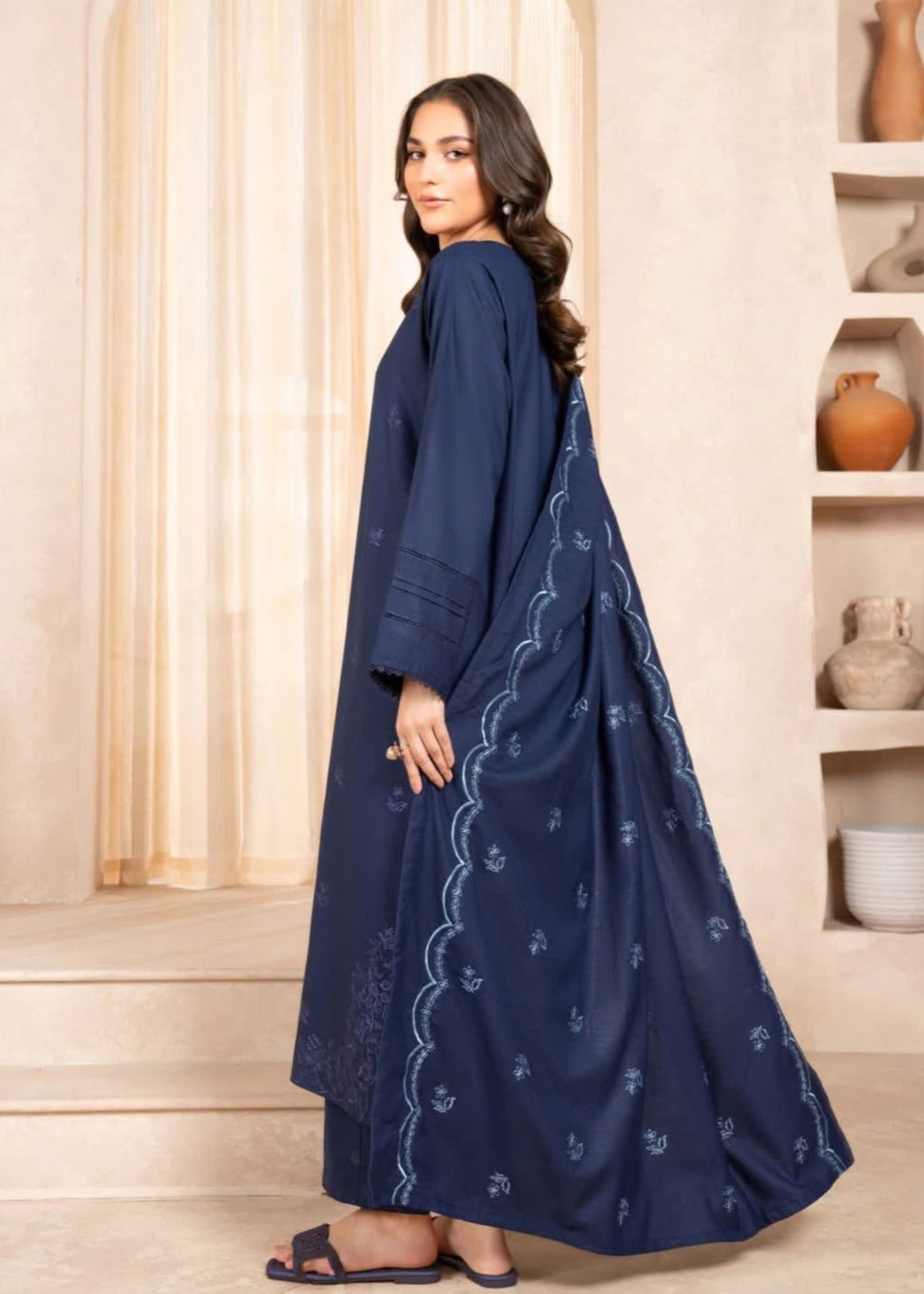 Tawakal Closet Navy Azreeta Women 3pcs