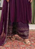 Pehnawa Fashion Charm Frock chiffon Women 3pcs