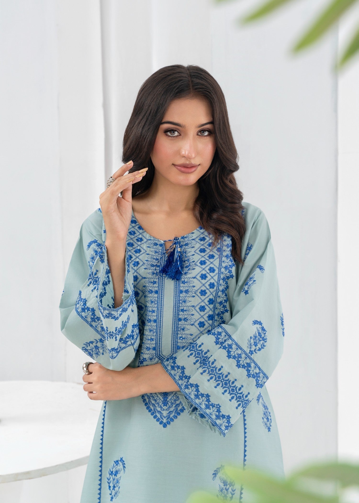 Stylish Collection JUGNU FEROZI (FARSHI SHALWAR) Women 2pcs