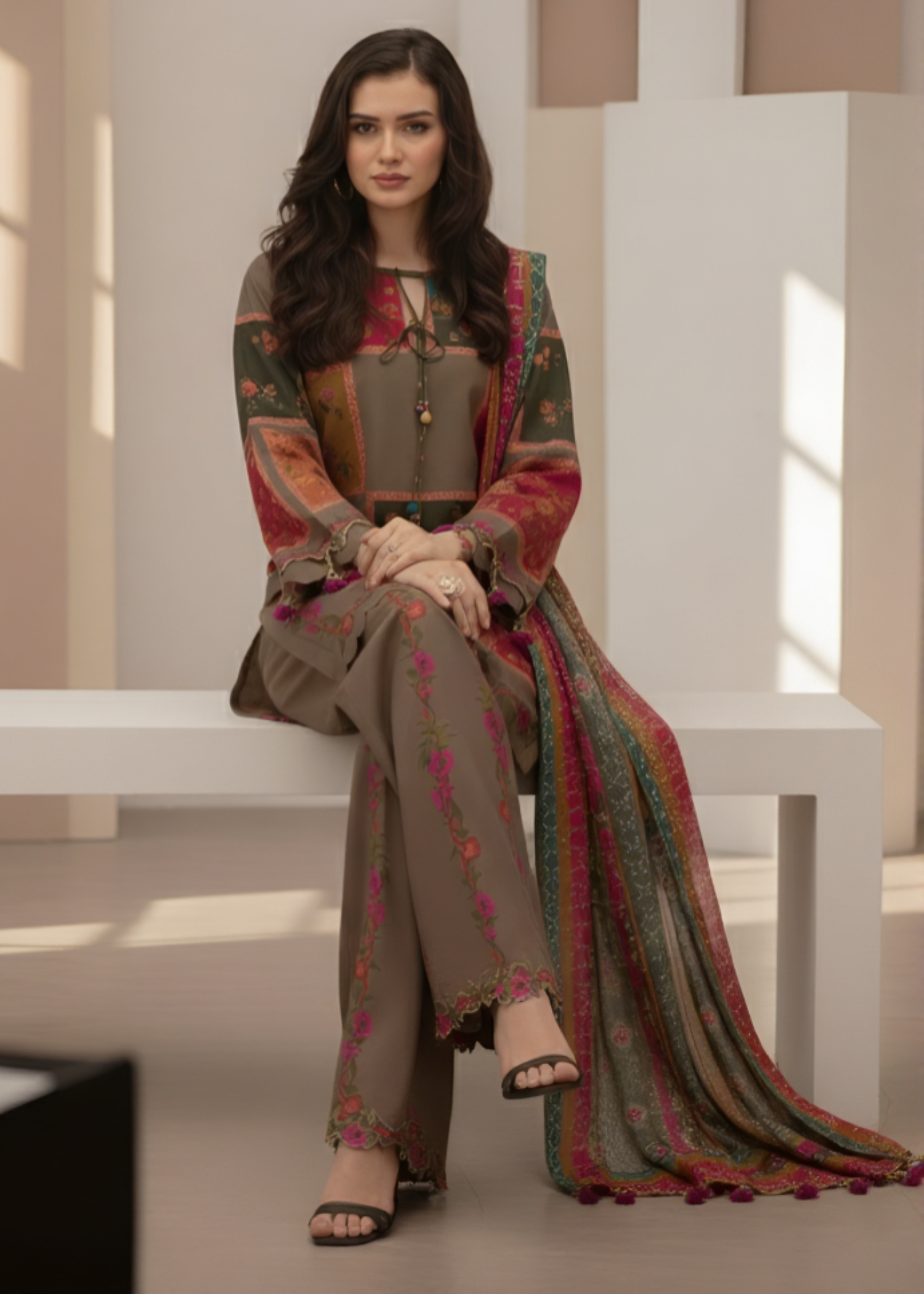 Haraj Collections Hooriya Women 3pcs