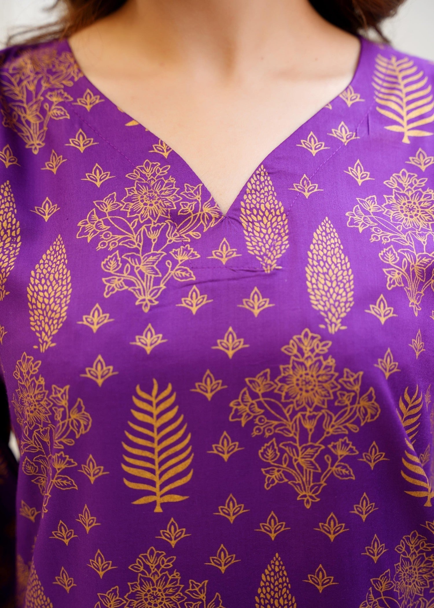 Chaudhary Arts Haze purple Women 2pcs