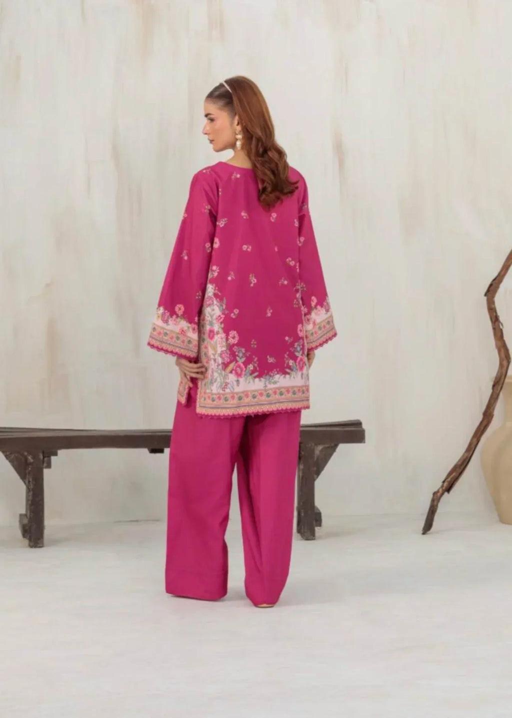 Zaymalpret Coral Kurta Set Women 2pcs