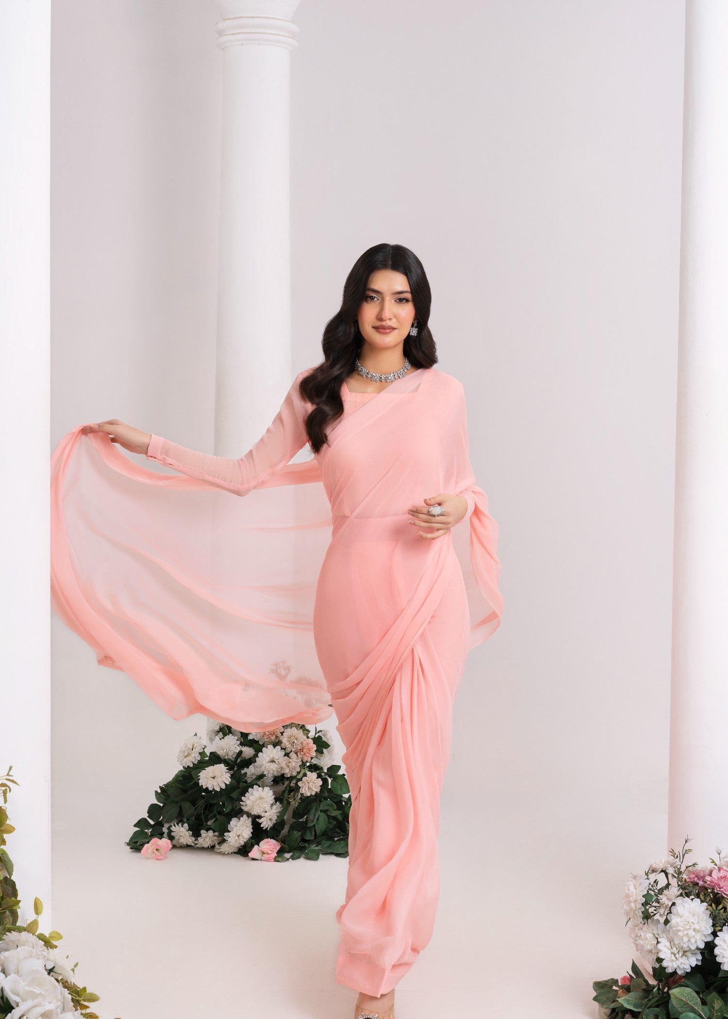 Tonics Clothing Hania|Peach Pink Women 3pcs