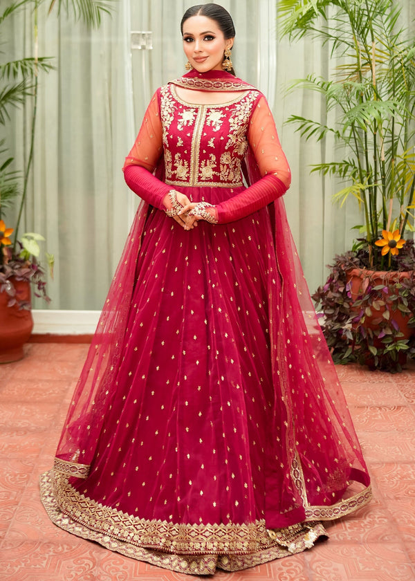 Rang-e-Haya Rosella (Maroon) Women 3pcs