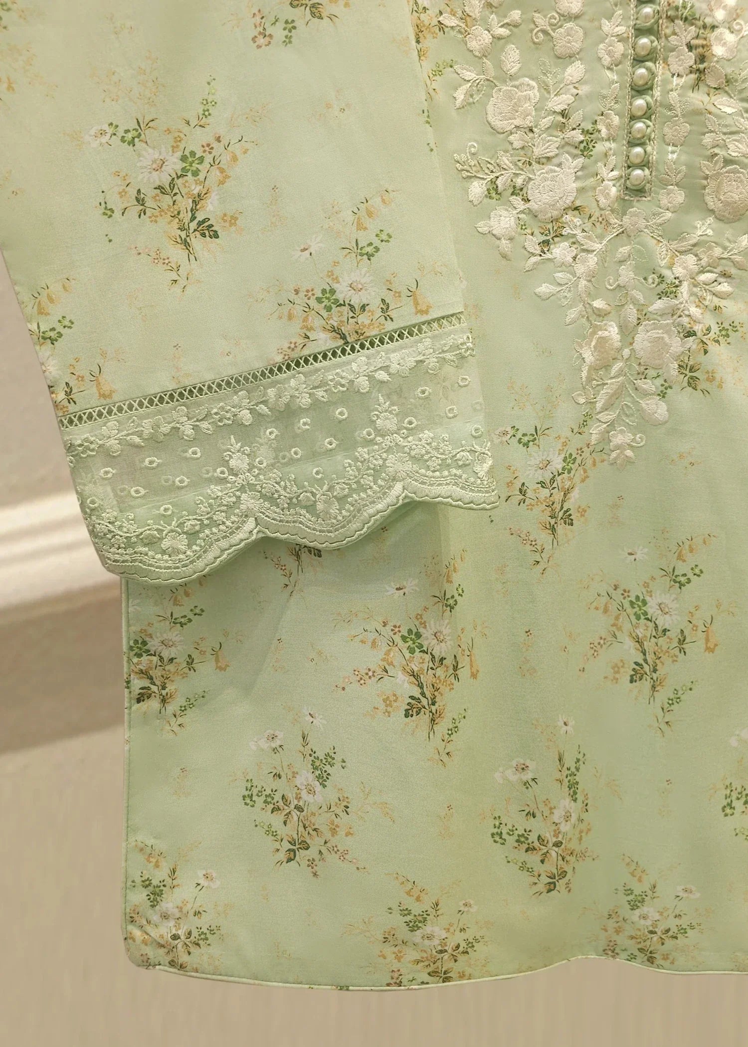 Agha Noor Digital Printed Embroidered Lawn Suit S112403 Women 2pcs