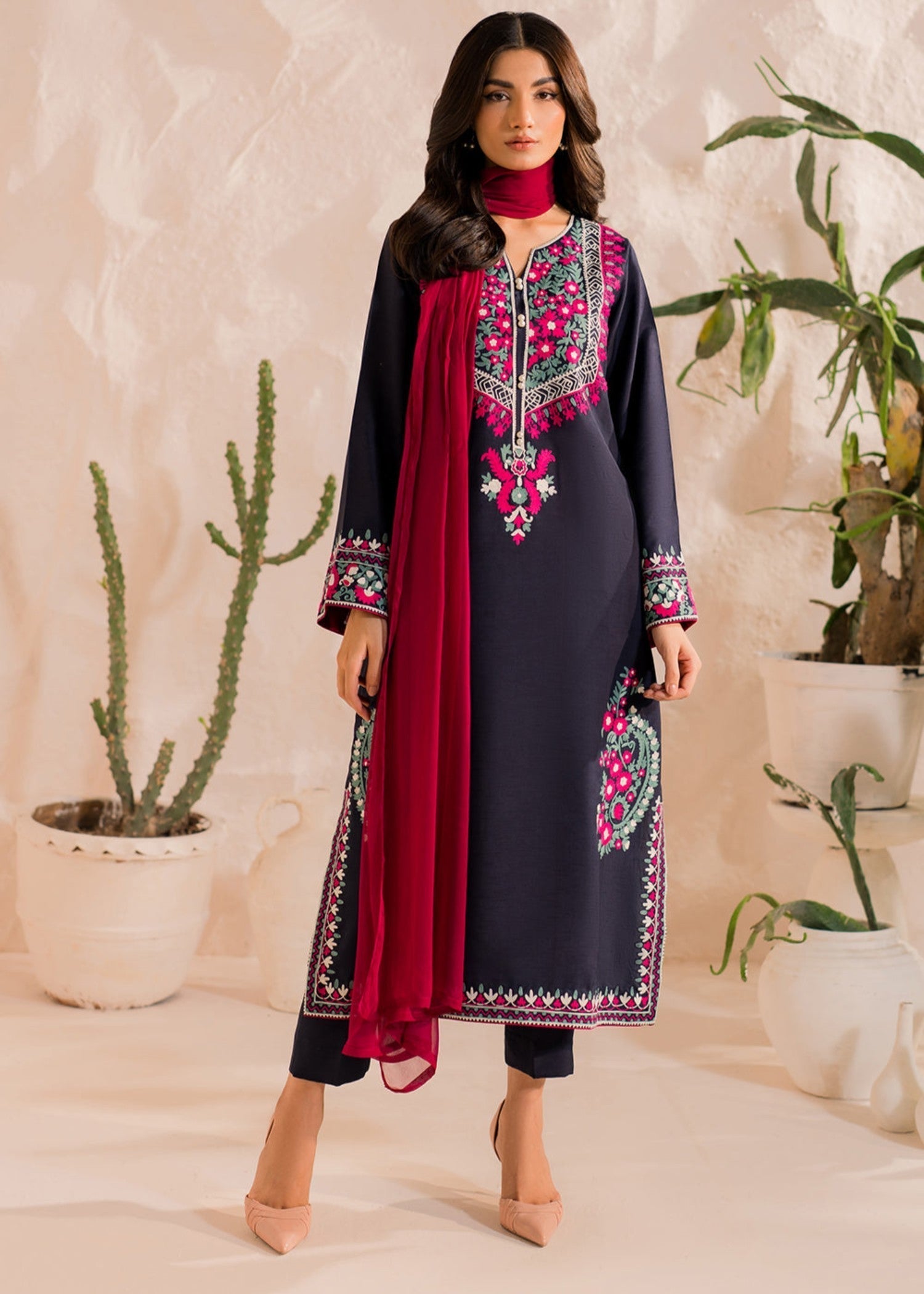 Tawakal Closet MULTI NAVY Women 3pcs