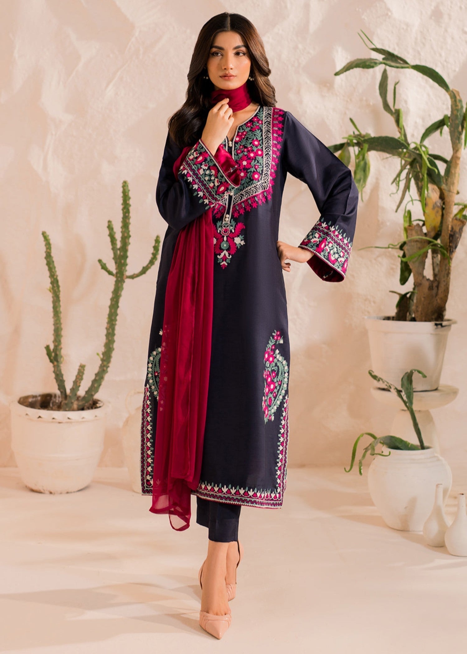 Tawakal Closet MULTI NAVY Women 3pcs