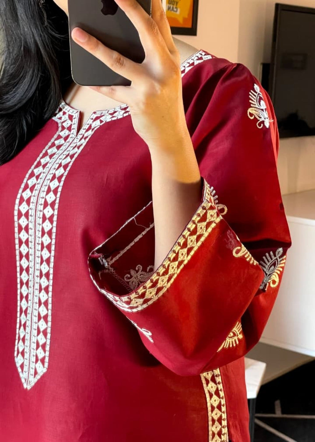 Tehzeeb Libas LILY EMBROIDERED Women 2pcs