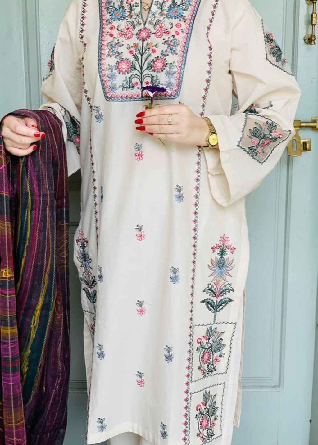 Chaudhary Arts Naaz embroidered Women 2pcs