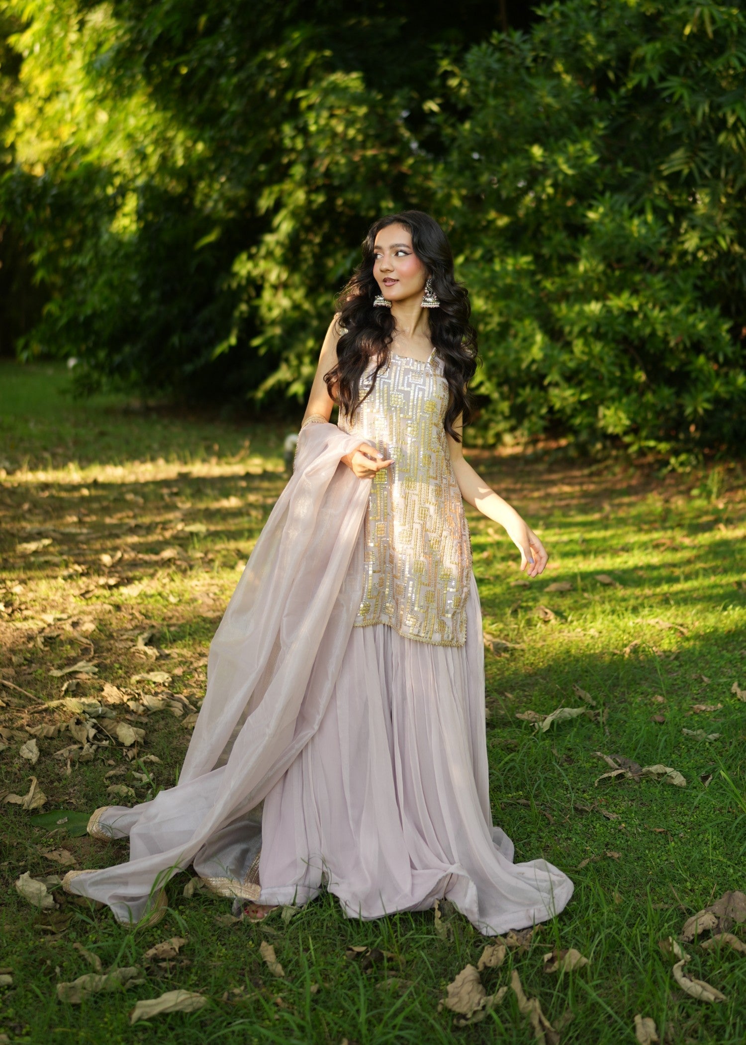 Fashion Trends 4 U Rabia's Sharara Women 3pcs