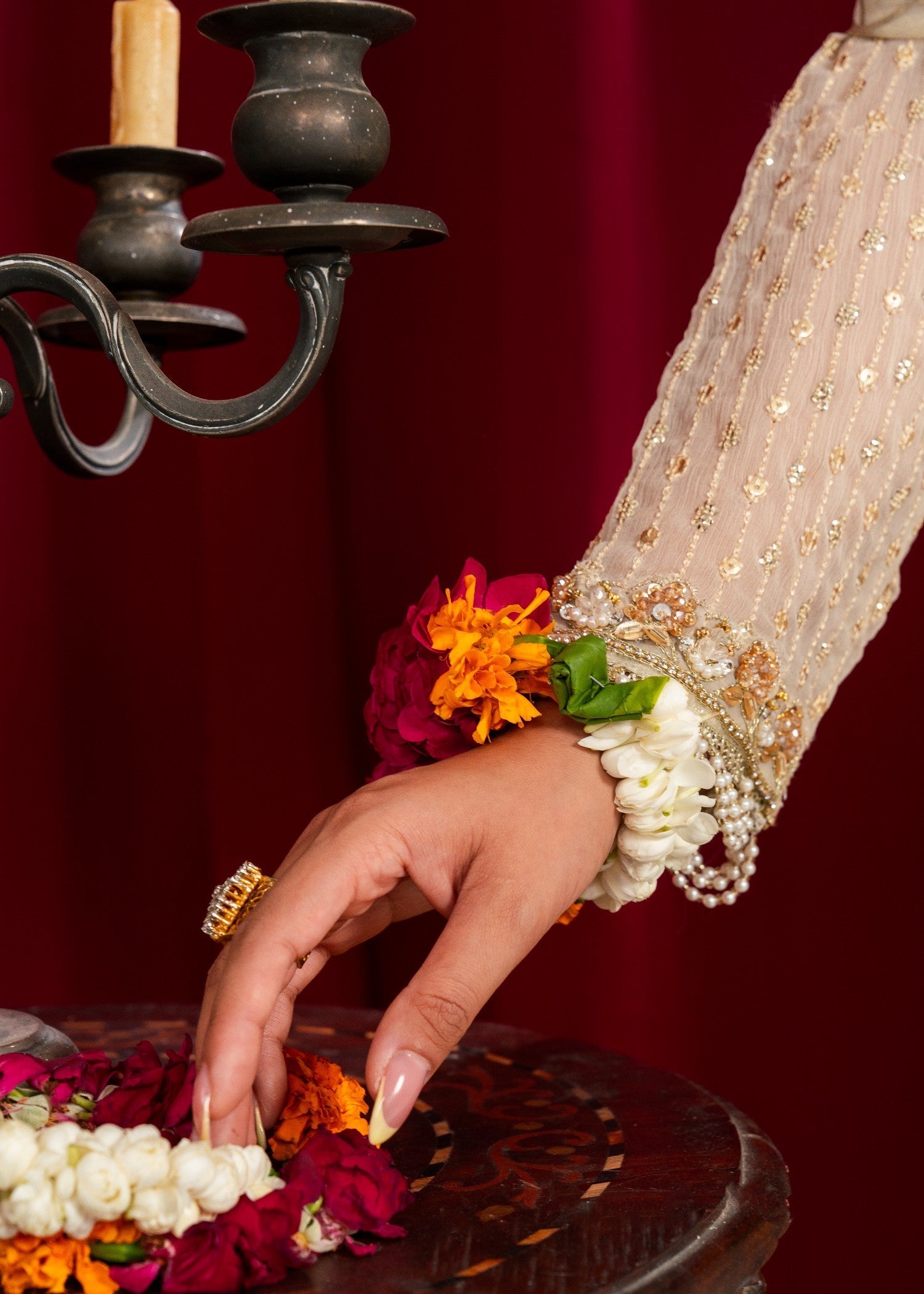 Maira Fashion Off White plazo set Women 4pcs