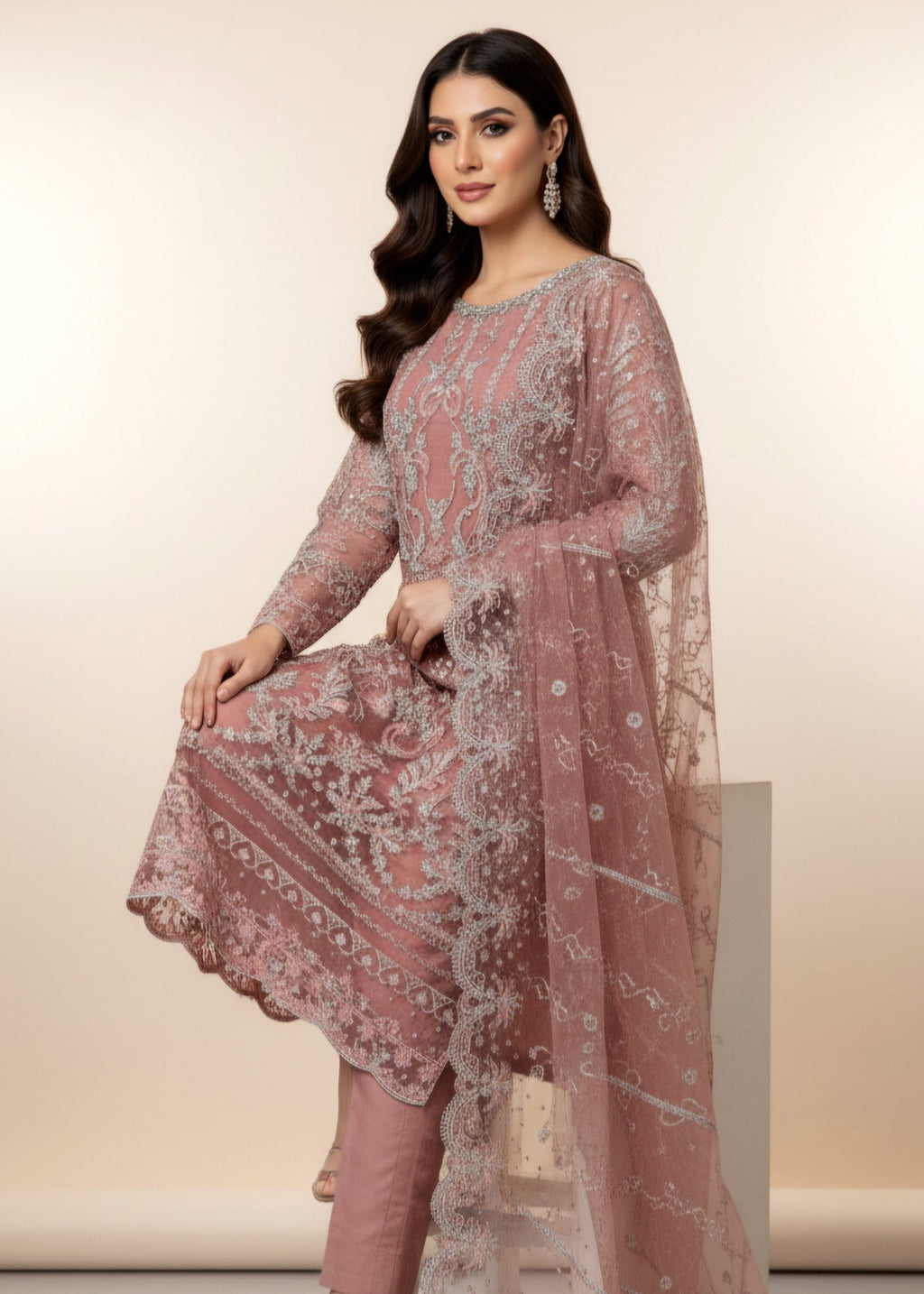 Ally's AL 3653 T PINK Women 3pcs