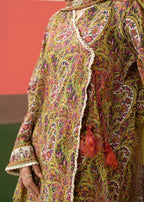 Zellbury Kurta Dupatta Trouser WPS2531932 Women 3pcs