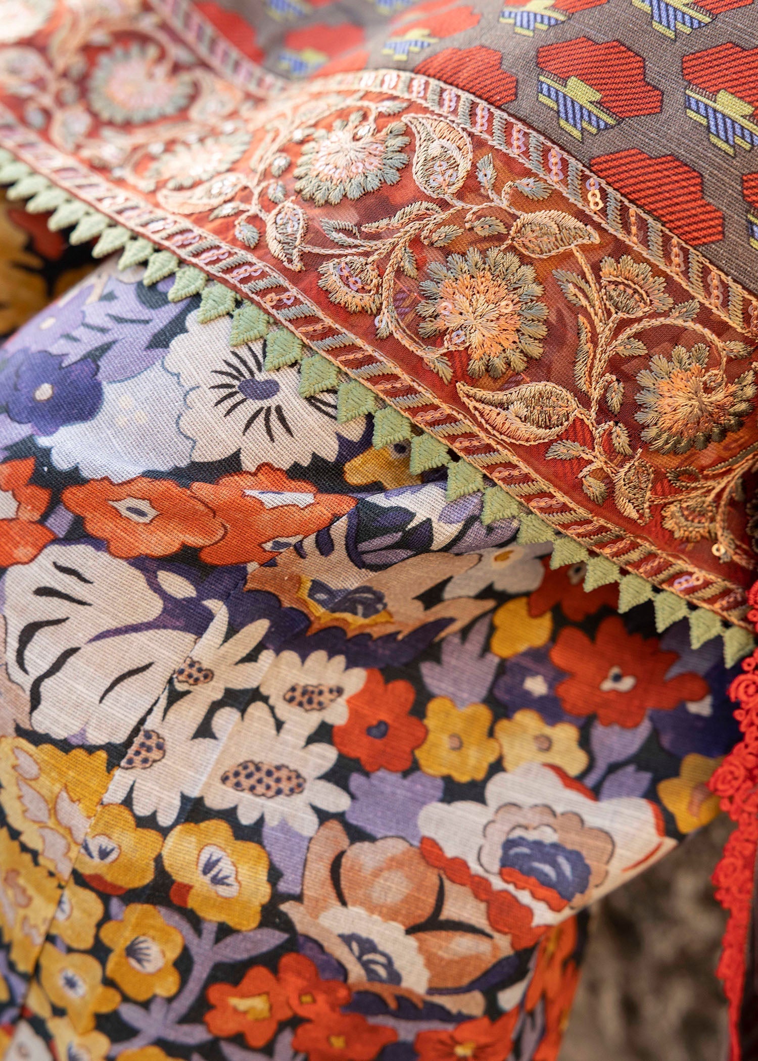 Meerak Pret Ornate Women 3pcs