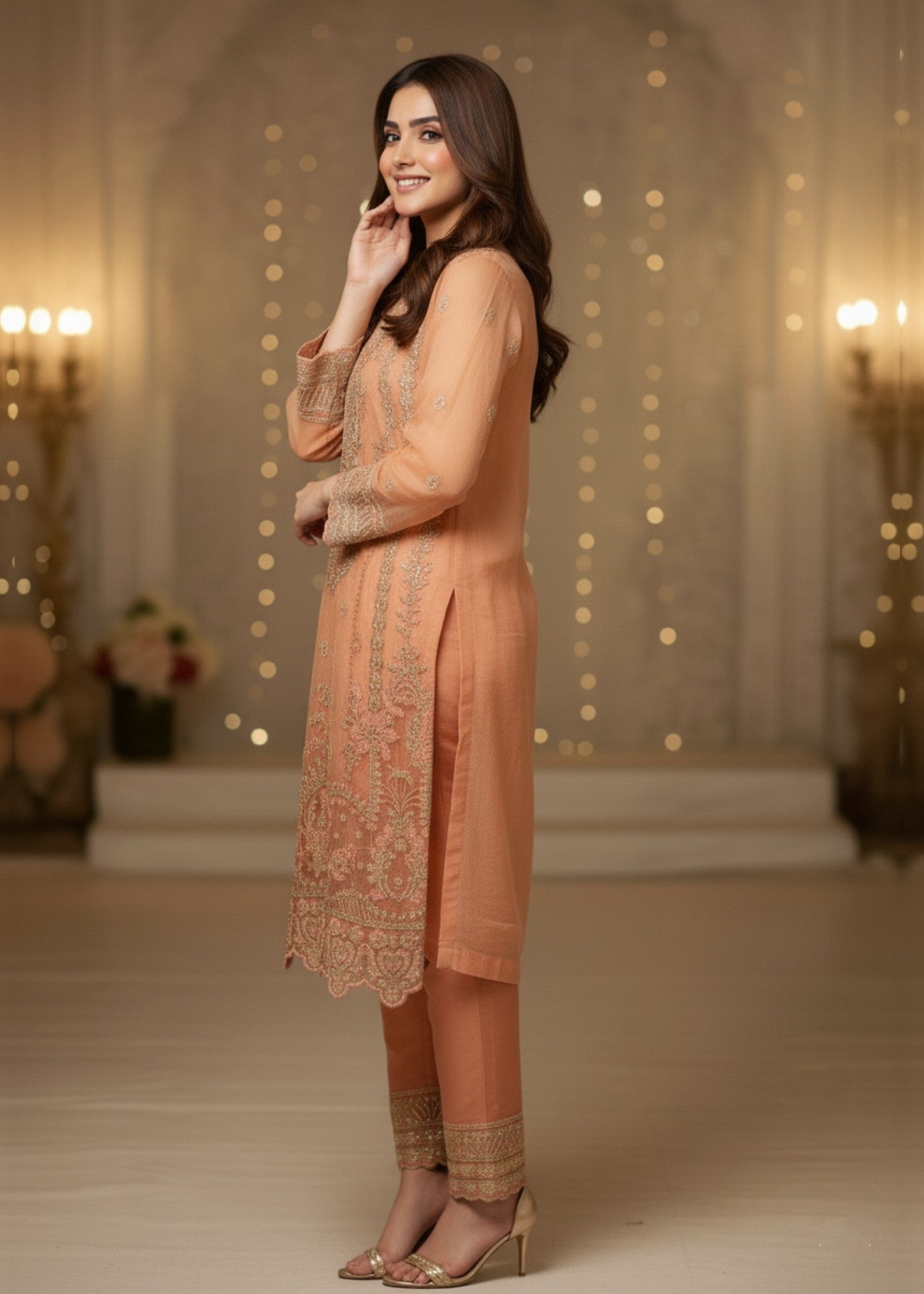 Diara Couture ABEER US 534 D. PINK Women 3pcs