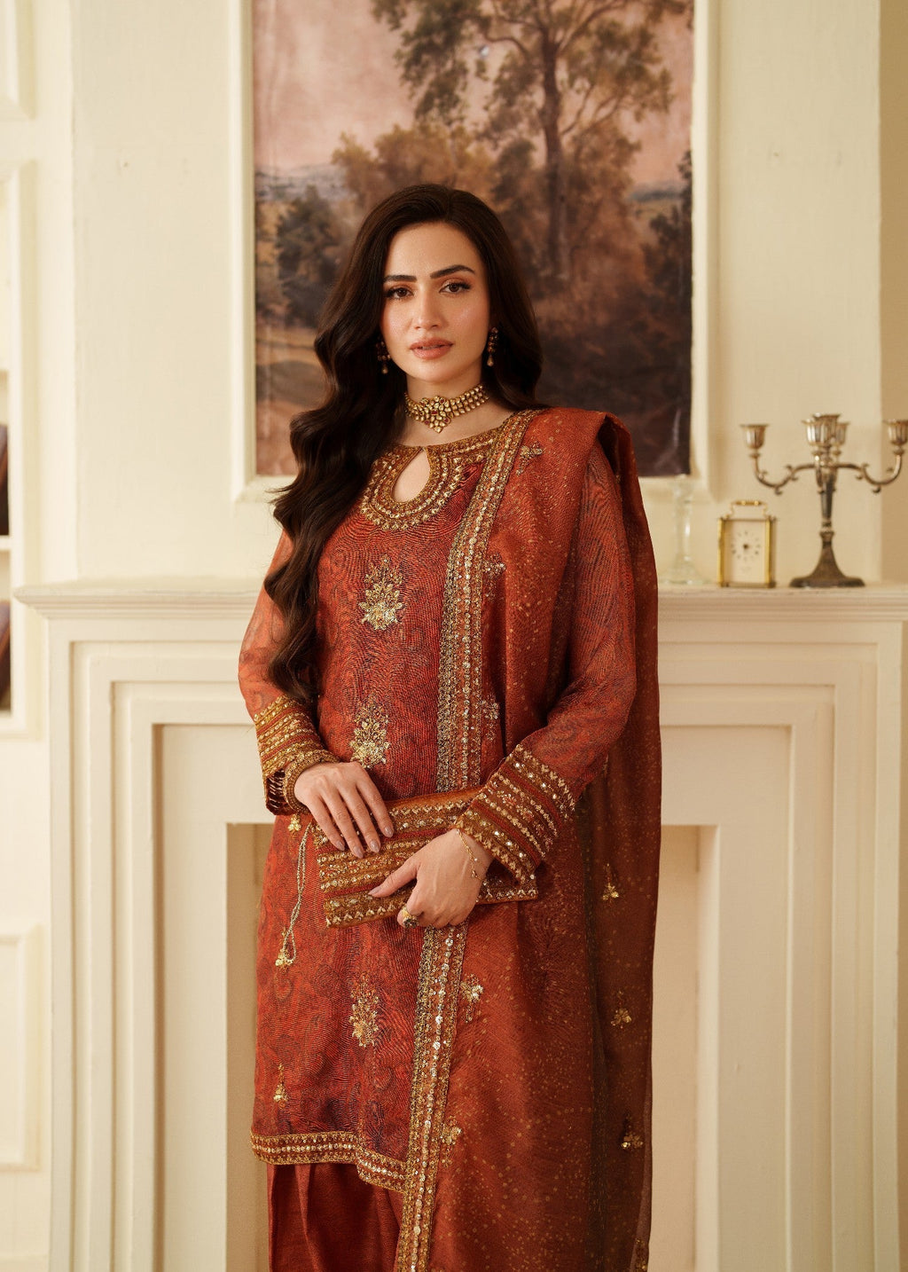 Mohagni LD 02 STITCHED I UNSTITCHED Women 4pcs