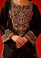 Zeenat & Zoha Black Formal Women 2pcs