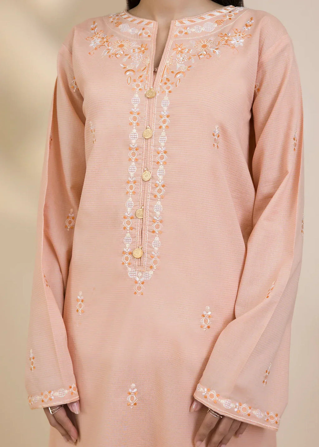 Zellbury WPS2531941 Peach Women 3pcs