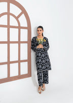 Stylish Collection GULAAB BLACK Women 2pcs