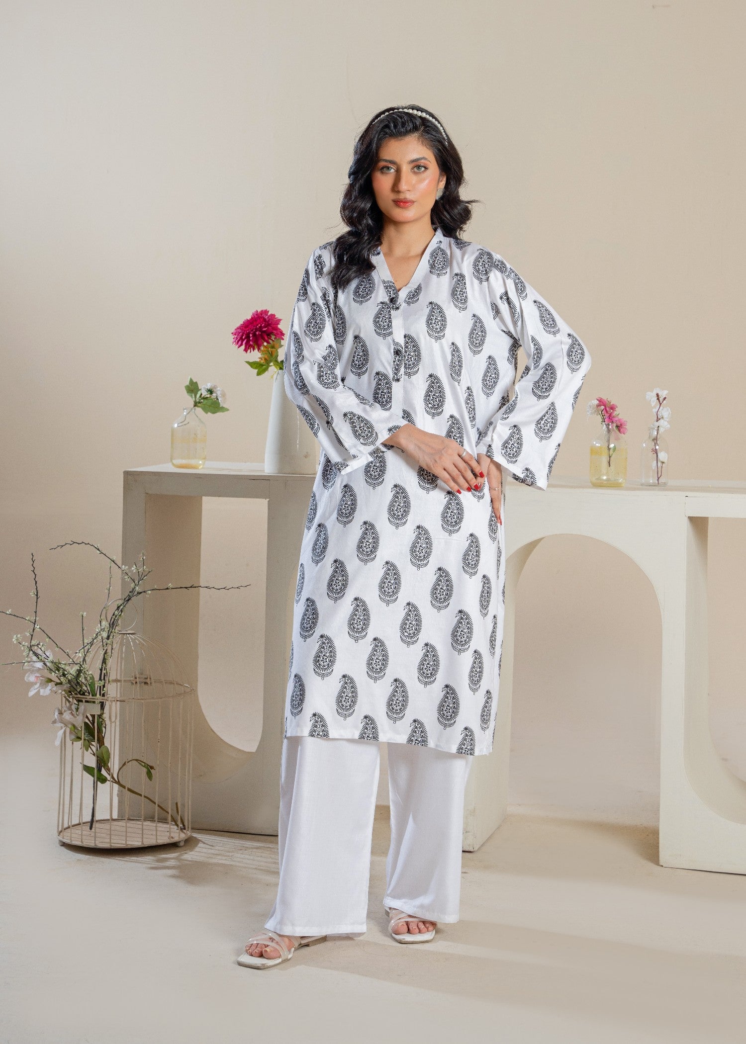 Zeenat & Zoha Hush White Edition Women 2pcs