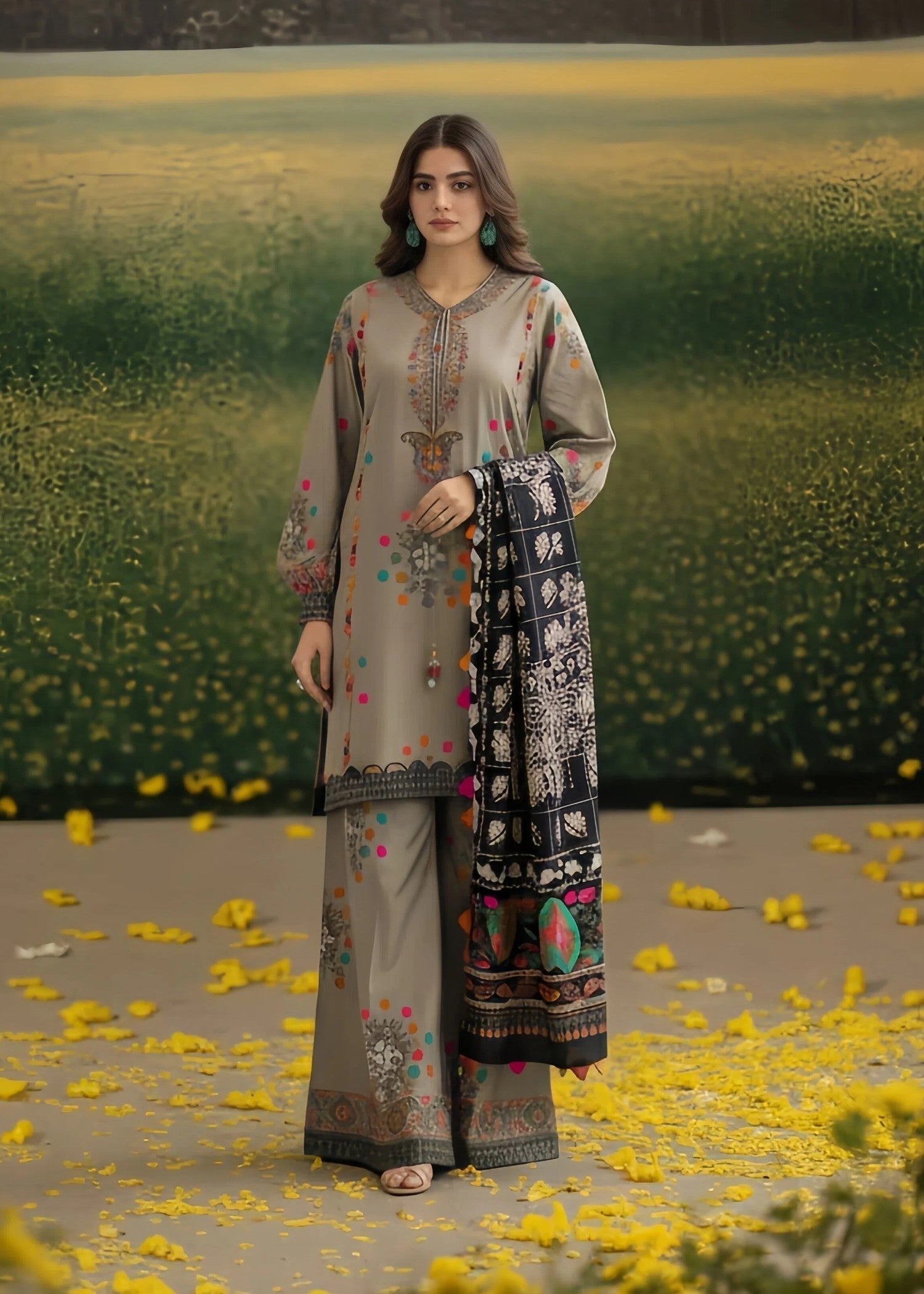 Glamour Stylo Gulbahar Women 3pcs