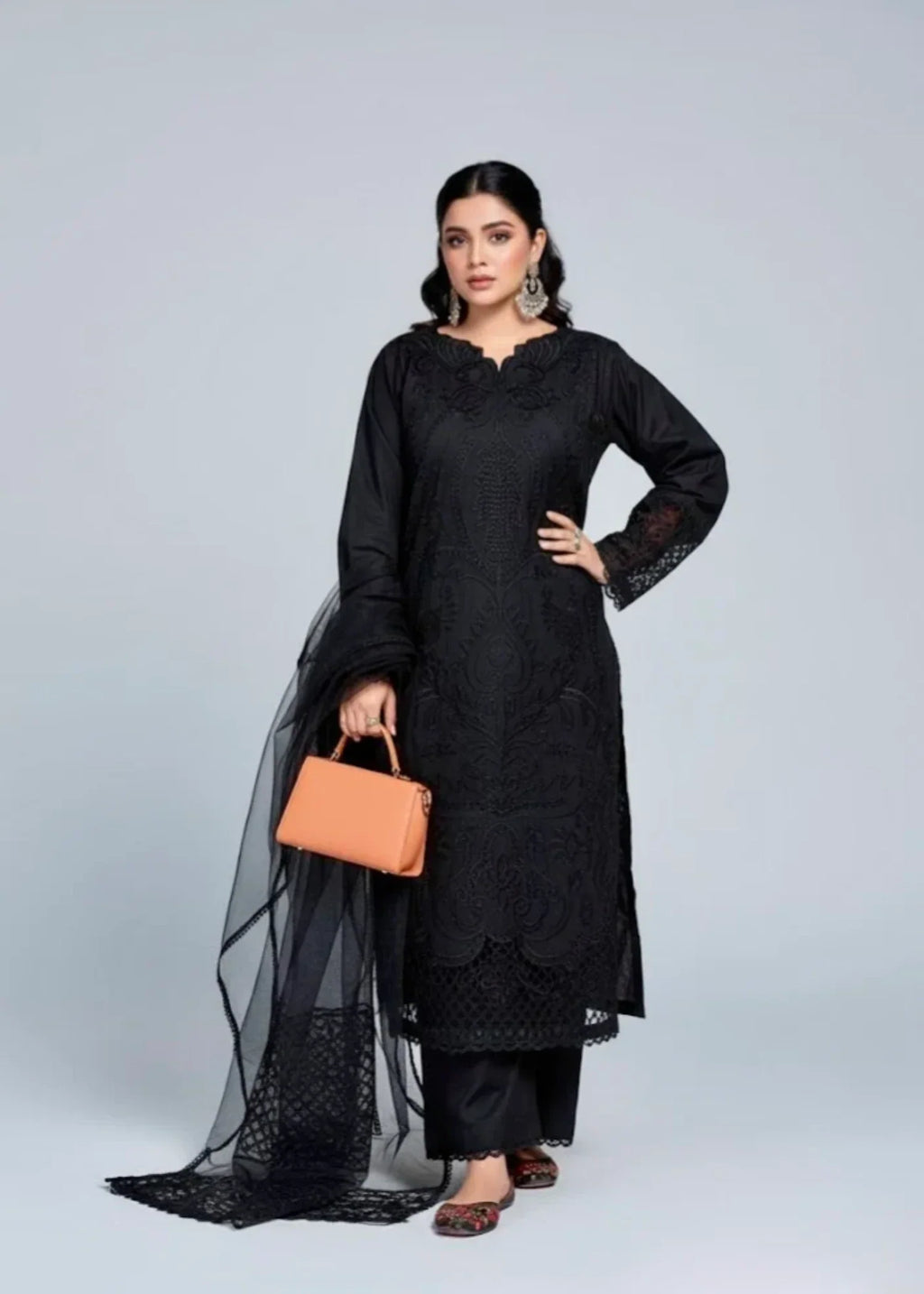 Preetpret Black Shanzay Women 3pcs