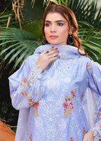 Safdar Embroidery Embroidered Pure Lawn 01 Women 3pcs