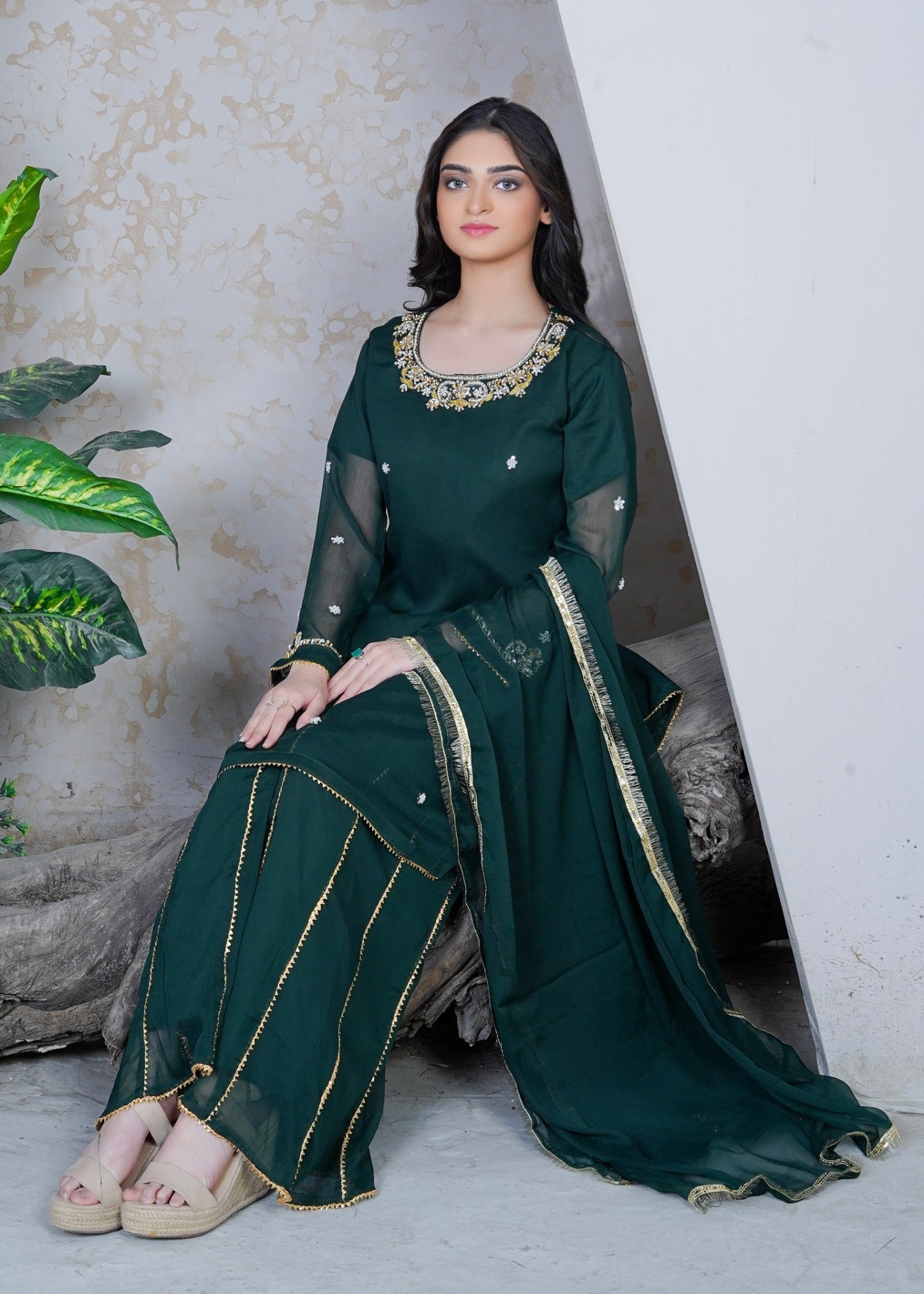 Miss & Mrs Chiffon sh ADA B Women 3pcs