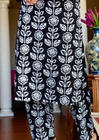 Gulposh Muskan (Printed ) Black Women 2pcs