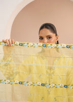 Rajdulari Laleh Lemon Yellow Women 3pcs