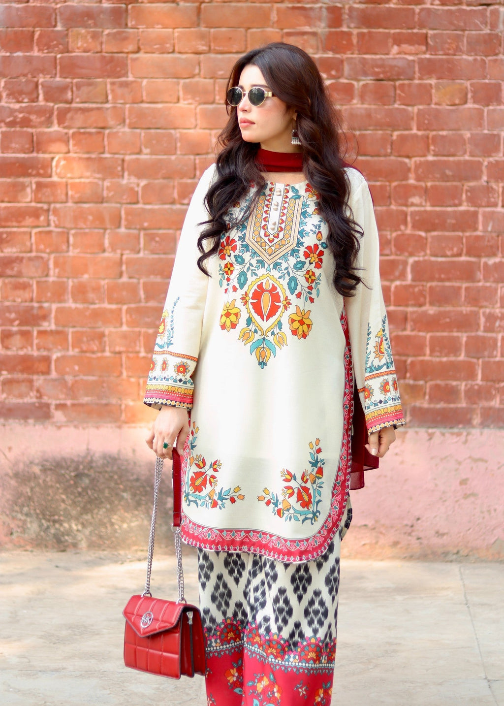 Gulposh Neeon (Digital Printed ) Women 2pcs