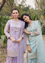 Maira Fashion Silk Sharara Set 77 Women 3pcs