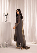 Alyssa GREY SUIT ALN15 Women 3pcs